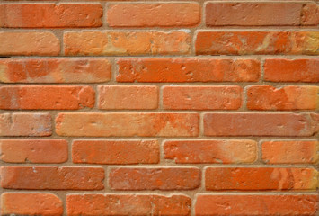 old red brick wall background