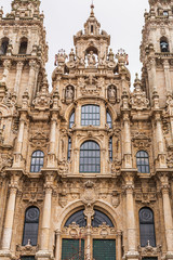 Fototapeta premium Gate of the Cathedral in Santiago de Compostela
