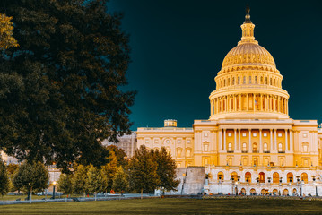 Washington, USA, United States Capitol, often called the Capitol Building.