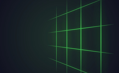 80s background, vector set of elements. Illustration in the style of futurism. Neon grid. Symbol of technology and cyberpunk. Vintage poster of virtual reality.