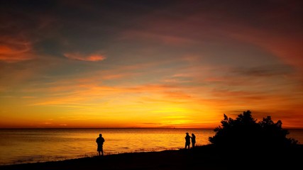 Sunset in amazing Florida, USA 