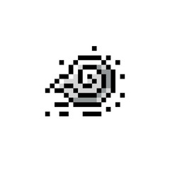 Four elements of nature. Vector illustration. Pixel graphics. Old style games. Book of magic and energy.