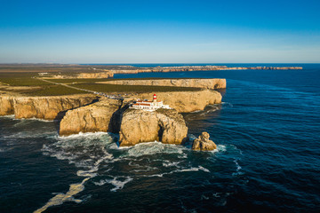 Lighthouse of Cabo de S&atilde;o Vicente