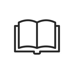 Book icon vector isolated symbol illustration EPS 10