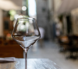 Wine Glass Trogir Croatia