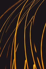 Night lights of the city