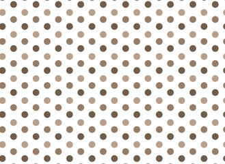 Pattern brown dot abstract seamless vector