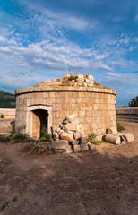 Fort Royal on Lokrum Island off the coast from Dubrovnik, Croatia