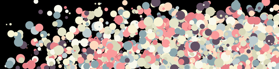 Colorful Universe Distribution Computational Generative Art background illustration