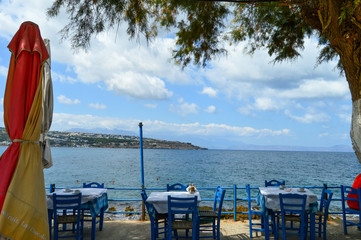 View of the sea