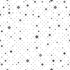 Black dots on white background. Abstract seamless pattern.