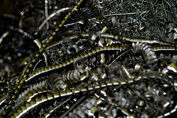 espiral mecanizado viruta metal stellite