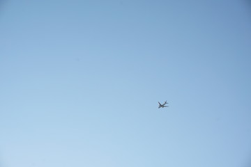 airplane flying in the sky