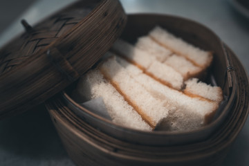 Steamed kaya bread in Penang, Malaysia