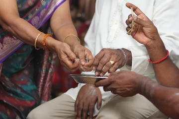 Hindu religious ceremonies are performed as on depavali day 