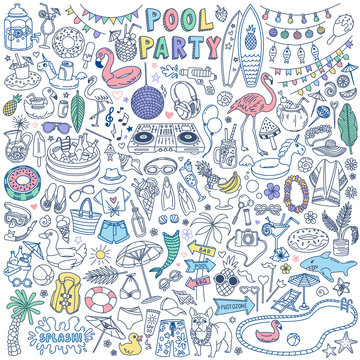 Pool Party Stock Illustrations – 17,569 Pool Party Stock