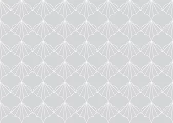 Foto op Plexiglas Geometrische bladerprint Klassiek art deco naadloos patroon. Geometrische stijlvolle sieraad. Vector antieke textuur.