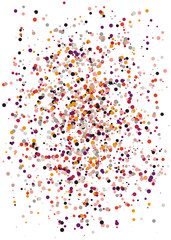 Colorful Universe Distribution Computational Generative Art background illustration