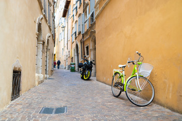 Fototapeta premium Riva Del Garda, the streets of the old town