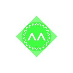 Obraz premium Initial Letter Logo AA Template Vector Design