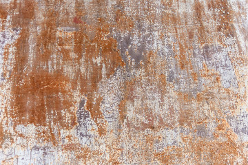 texture of old iron wall