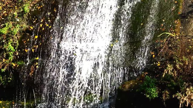Waterfall in Sofievsky Park, Uman, Ukraine