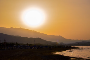 sunset