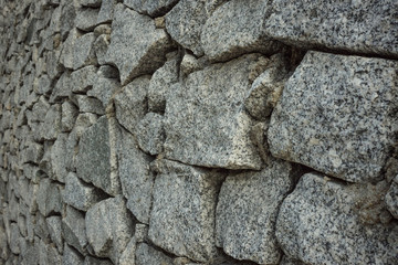 Gray stone surface.