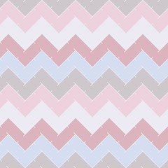 Chevron stripes abstract background. Pastel seamless pattern with classic geometric ornament. Zigzag horizontal lines