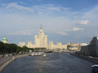 Fototapeta na wymiar view of moscow russia