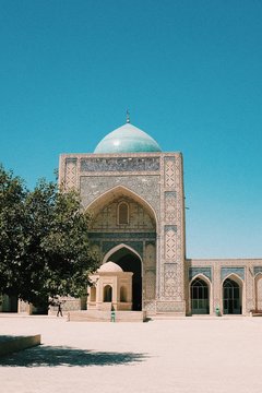 Inner Courtyard of Kalyan Mosque, Bukhara, Uzbekistan