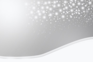 Abstract white and gray background Freeform With overlapping curves