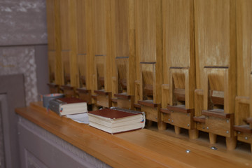 wood pipes organ