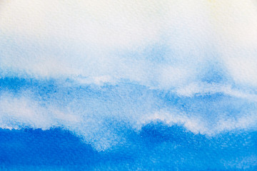 Abstract background image from watercolor
