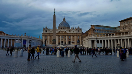 Fototapeta premium st peters square in vatican