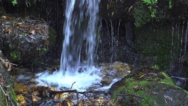 Waterfall in Sofievsky Park, Uman, Ukraine