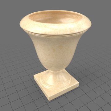 Marble garden urn 9