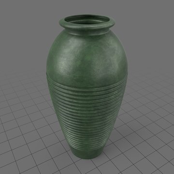 Antique garden urn