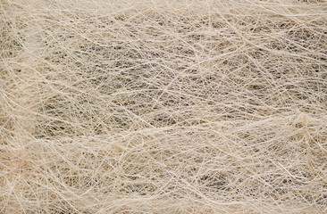 Natural texture sisal background. Closed up details of sisal pattern.