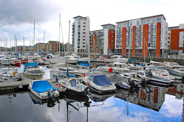 Swansea Marina, Wales