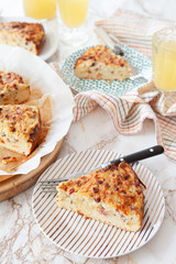 Hausgemachter Zwiebelkuchen