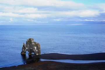 Hvítserkur der Troll von Nordwestisland, Halbinsel Vatnsnes, Nordwesten von Island © Jano.Calvo