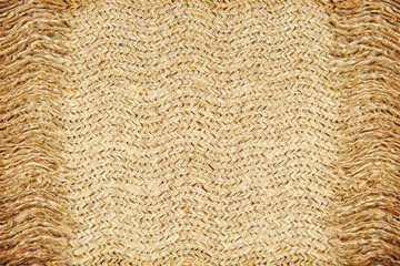 Linen texture waved pattern as abstract background.
