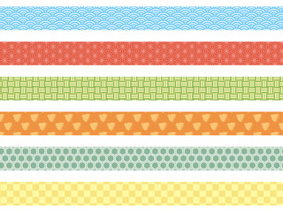 和柄パターン帯セット2