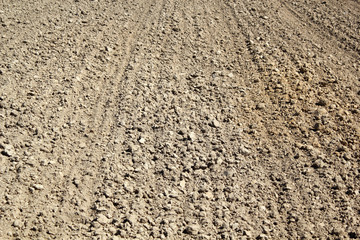Plowed Field Background
