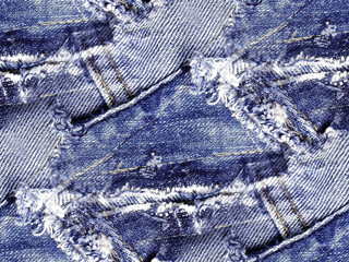 Denim texture - abstract seamless background