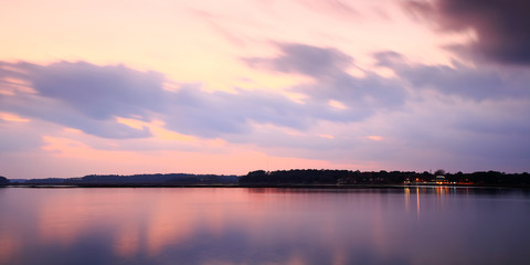 Dusk on the Calibogue Sound