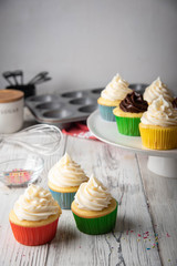 cupcake images in colorful cup