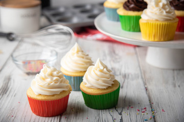 cupcake images in colorful cup