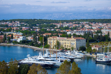 City of Zadar in Croatia